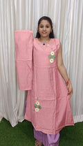 Beautiful Pastels colour Aline coord set