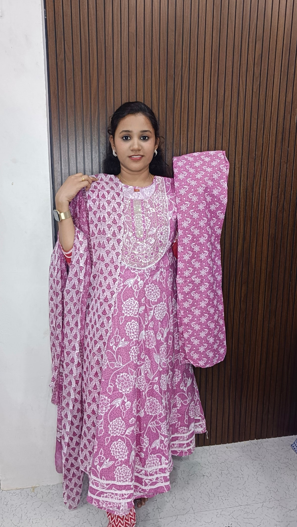 Cotton umbrella 3 piece set