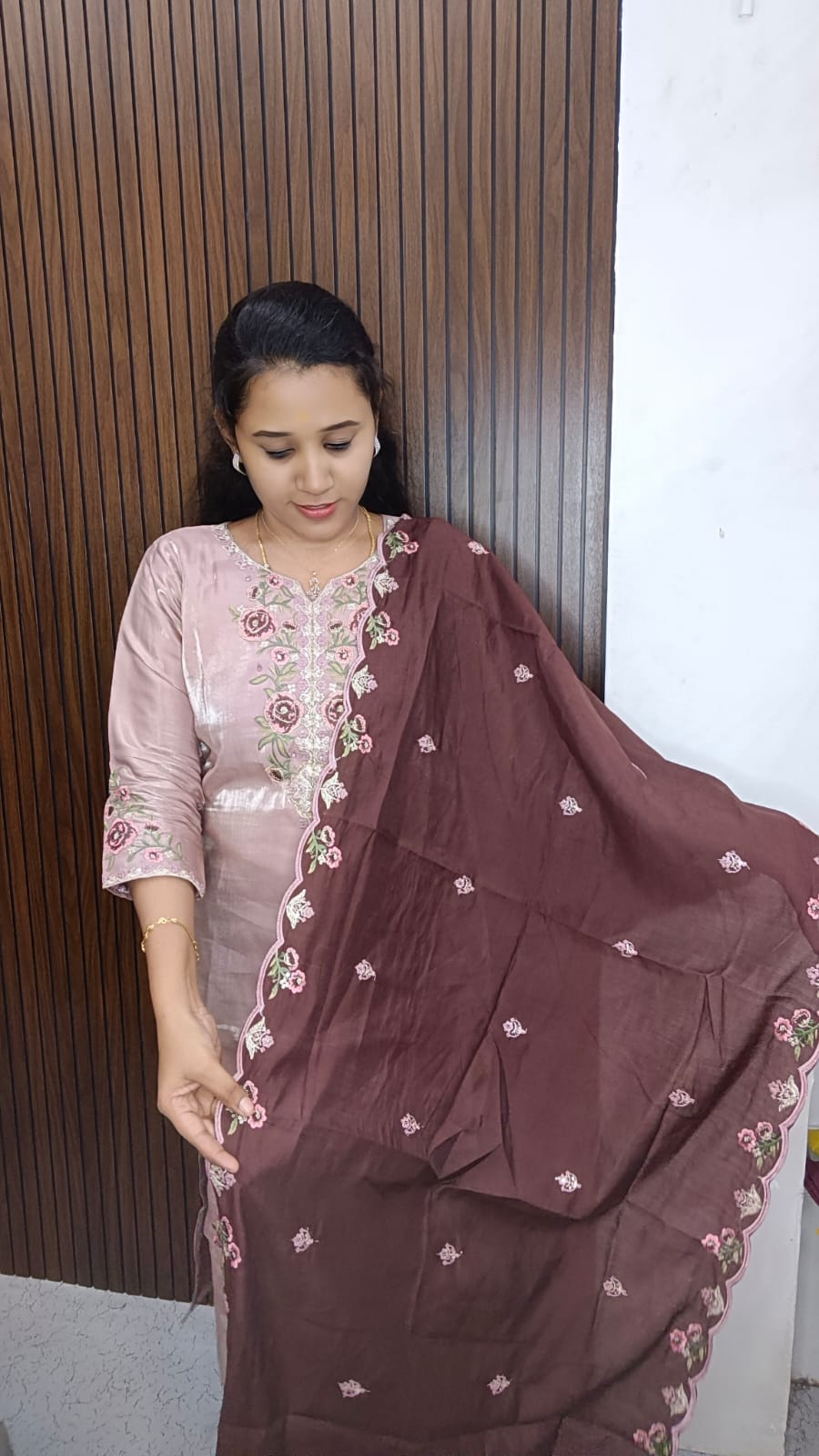 Kurti with pant and dupatta