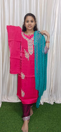 Kurti with pant and dupatta