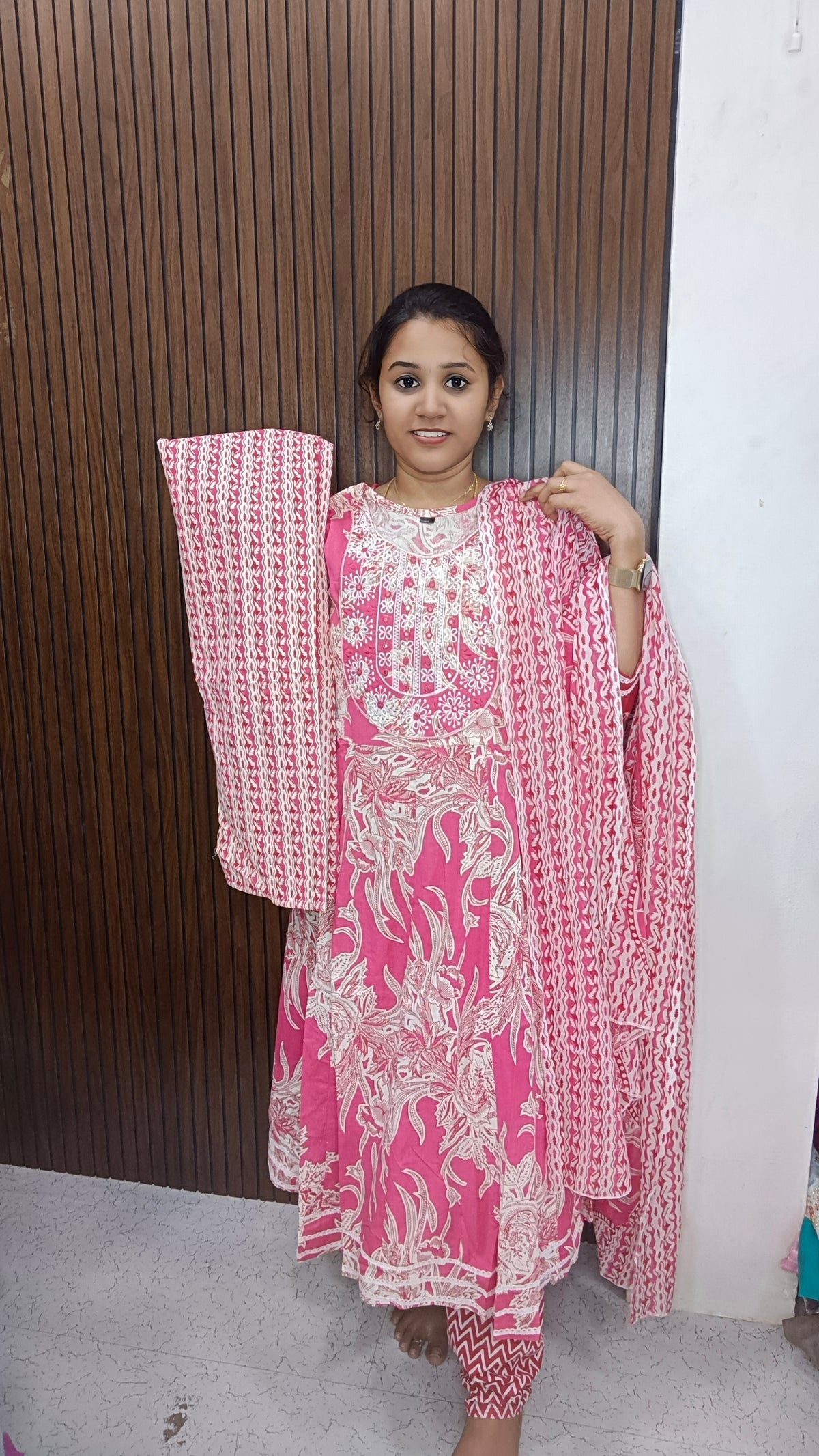 Cotton umbrella 3 piece set