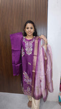 Kurti with pant and dupatta
