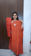 Kurti with pant and dupatta