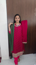 Kurti with pant and dupatta