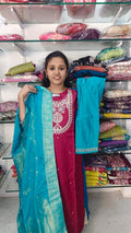 Side open kurti set