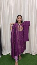 Kurti with pant and dupatta