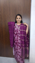 Kurti pant with duppata sets