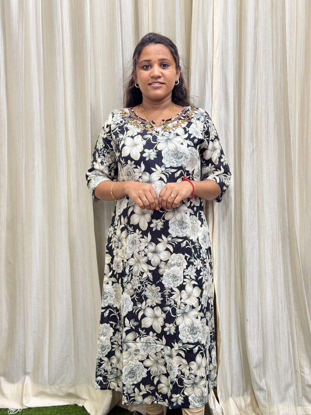 Handwork Aline maxi