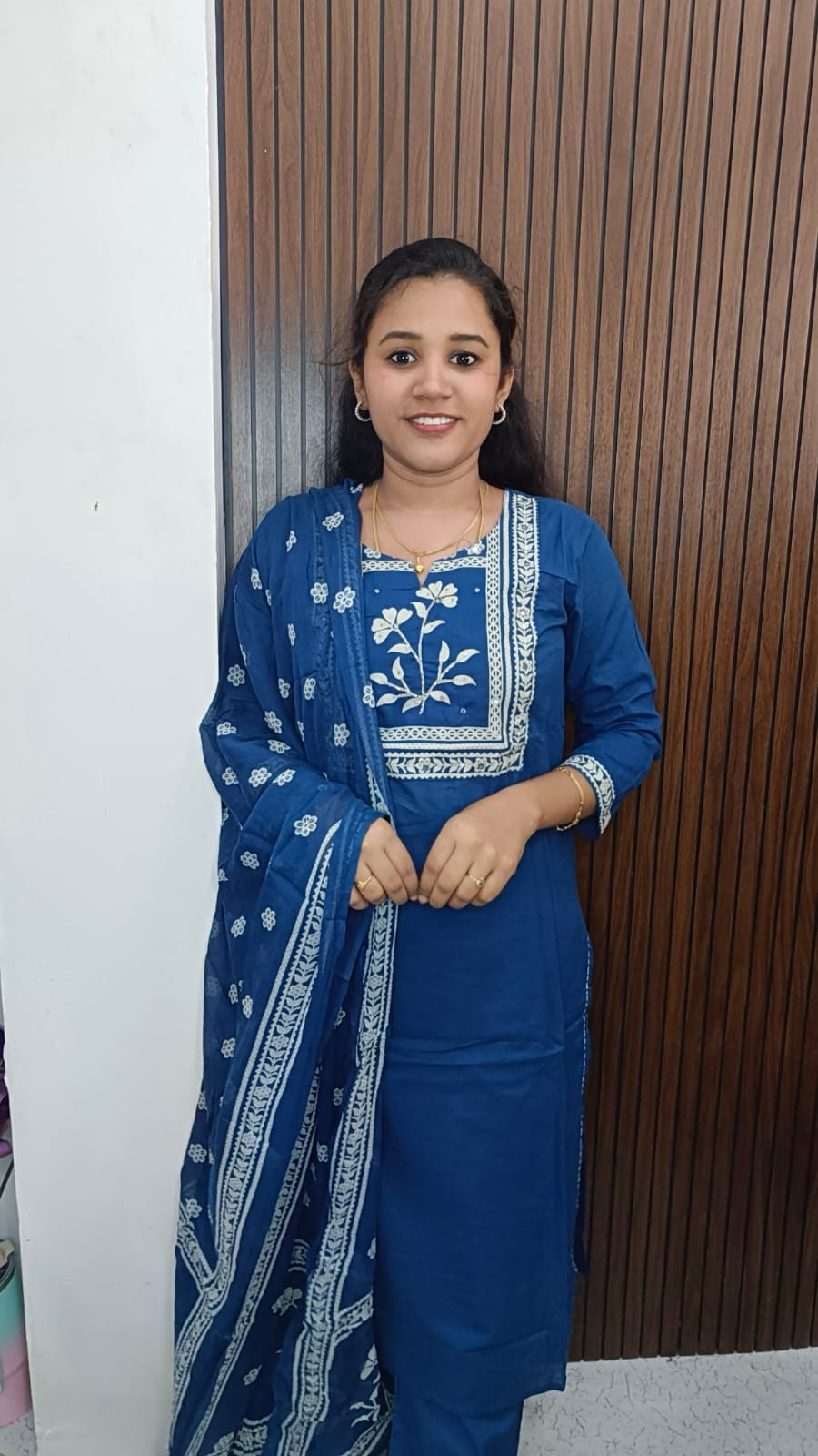 Kurti with pant and dupatta