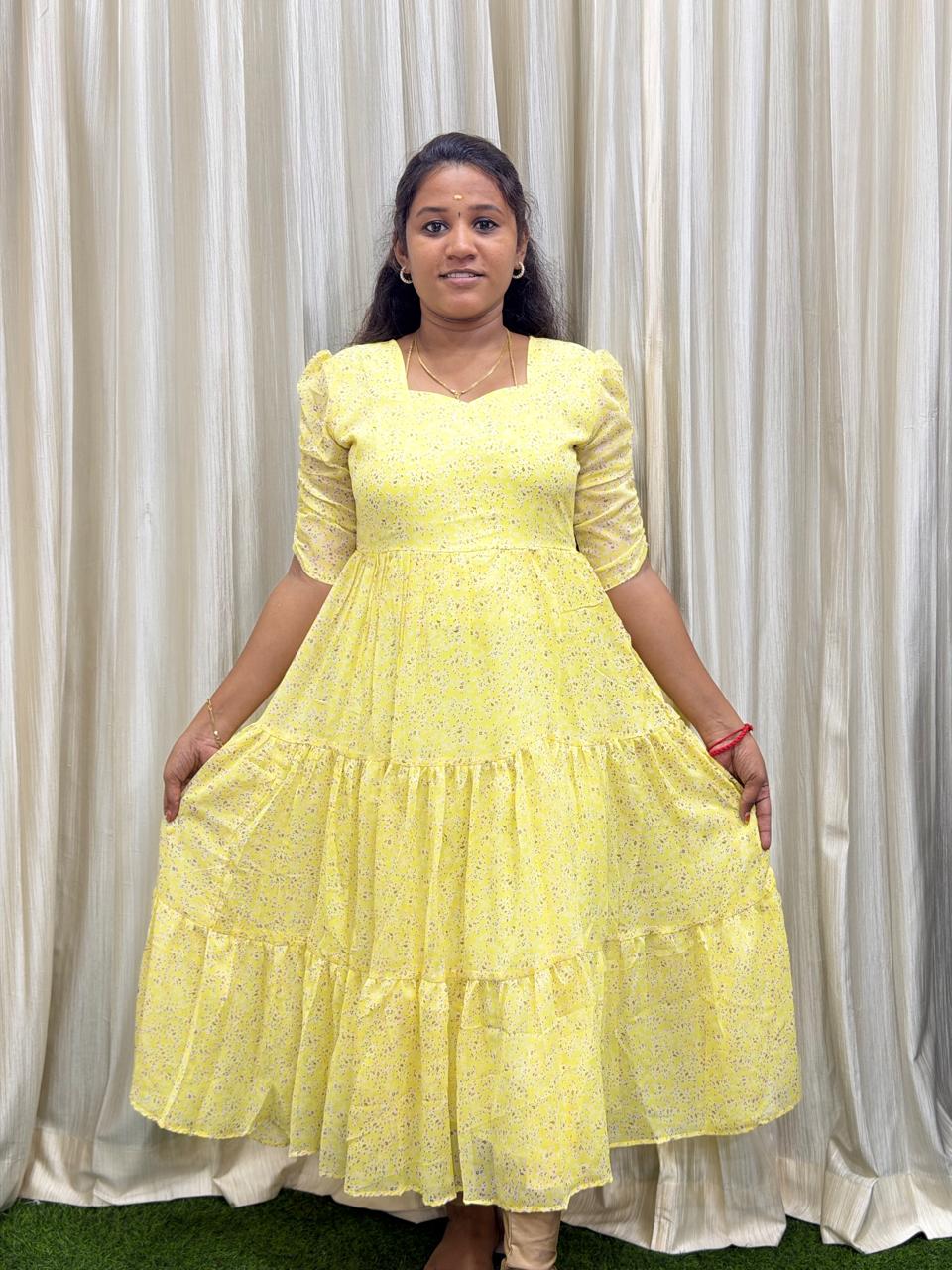 Customized Georgette Maxi