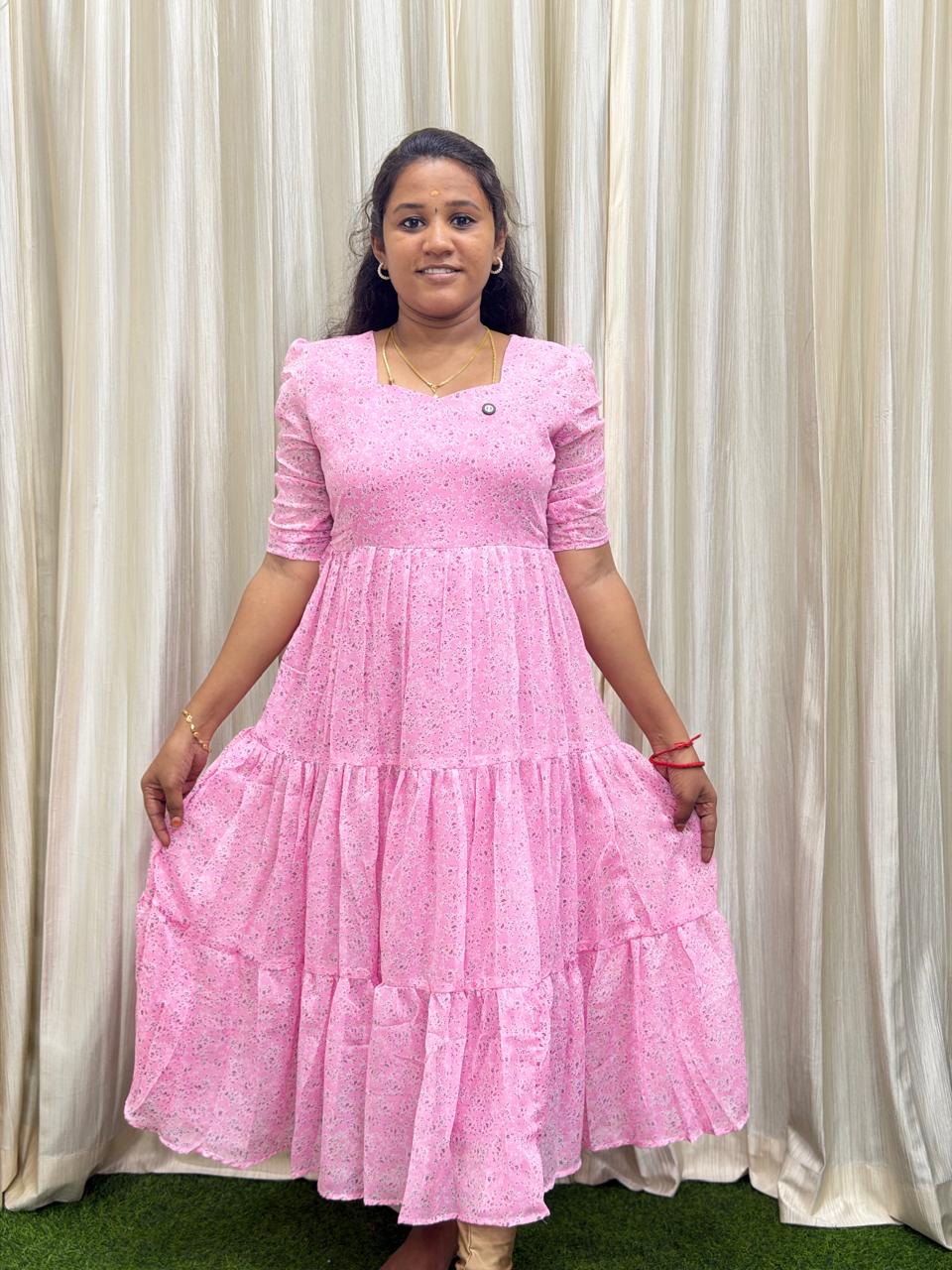 Customized Georgette Maxi
