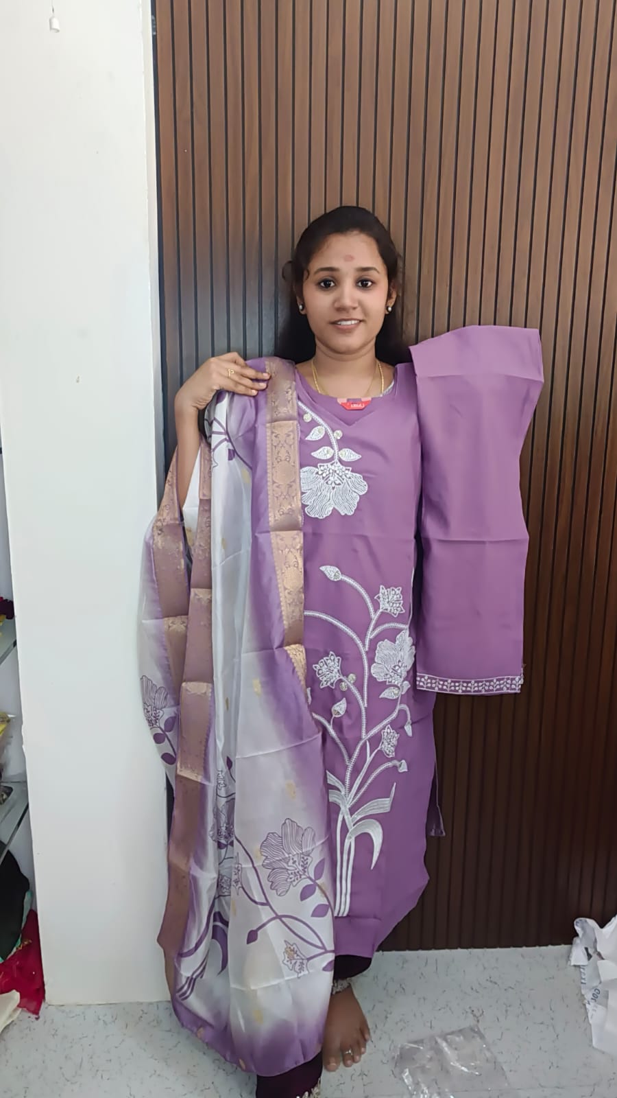 Kurti with pant and dupatta