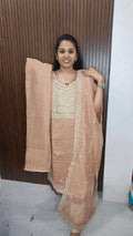 Kurti with pant and dupatta
