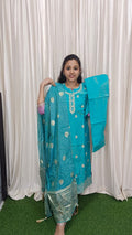 Kurti with pant and dupatta