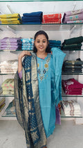 Kurti with pant and dupatta