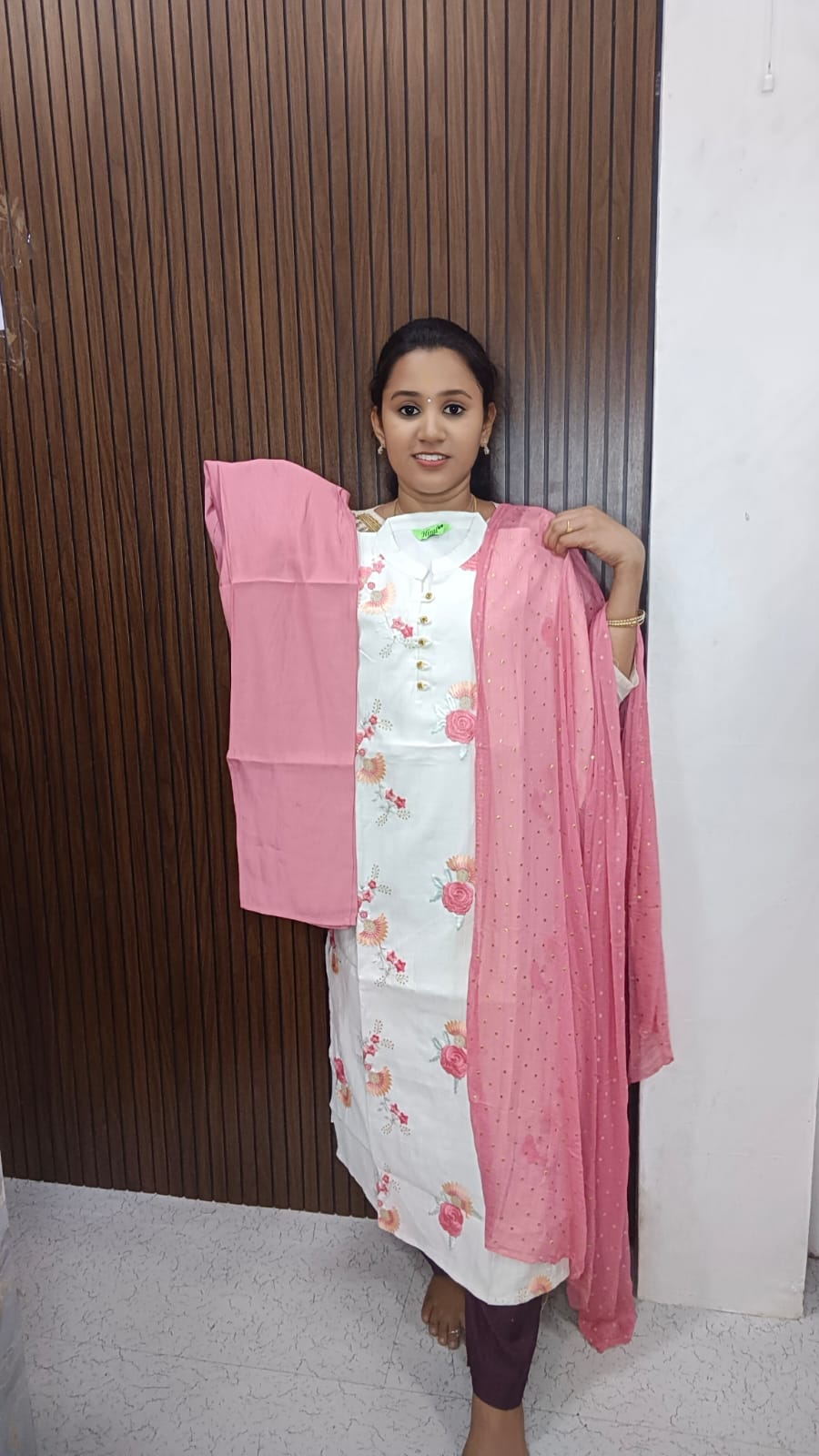 Kurti with pant and duppata