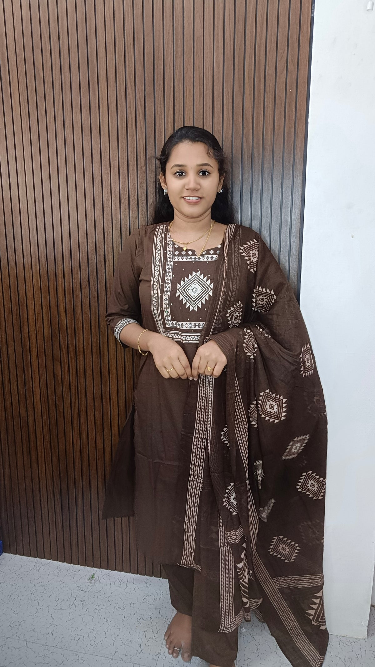 Kurti with pant and dupatta