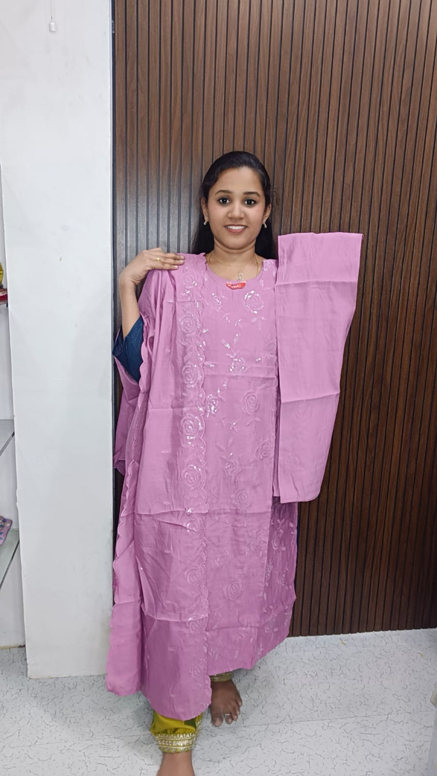 Kurti with pant and dupatta