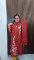 Designer Cotton Coord Set Collection orange