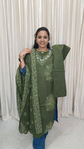 Cotton Side open kurtis