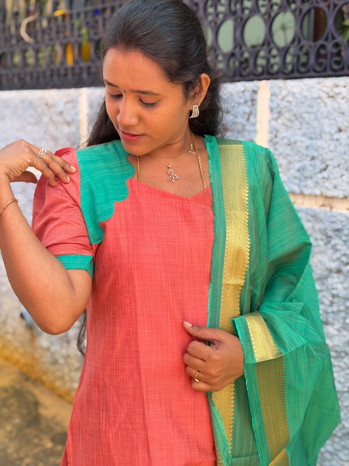 Susmi Brand premium Mangalgiri Pattu kurti set Collections