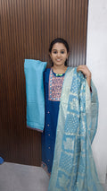 Kurti with pant and dupatta