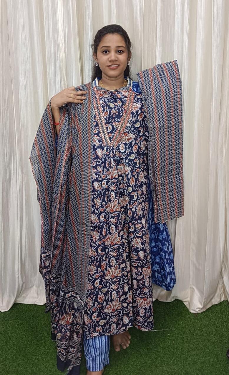 Premium Cotton Aline 3 piece set