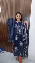 Kurti with pant and dupatta