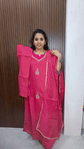 Anarkali Kurti with pant and dupatta