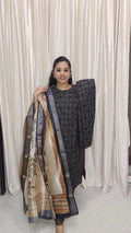 Premium Raw silk Kurti set