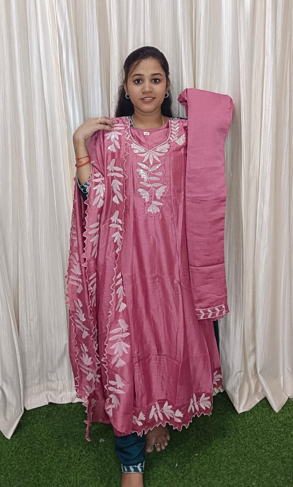 Grand Anarkali kurti set