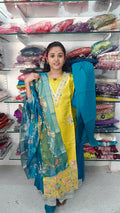 Side open kurti set