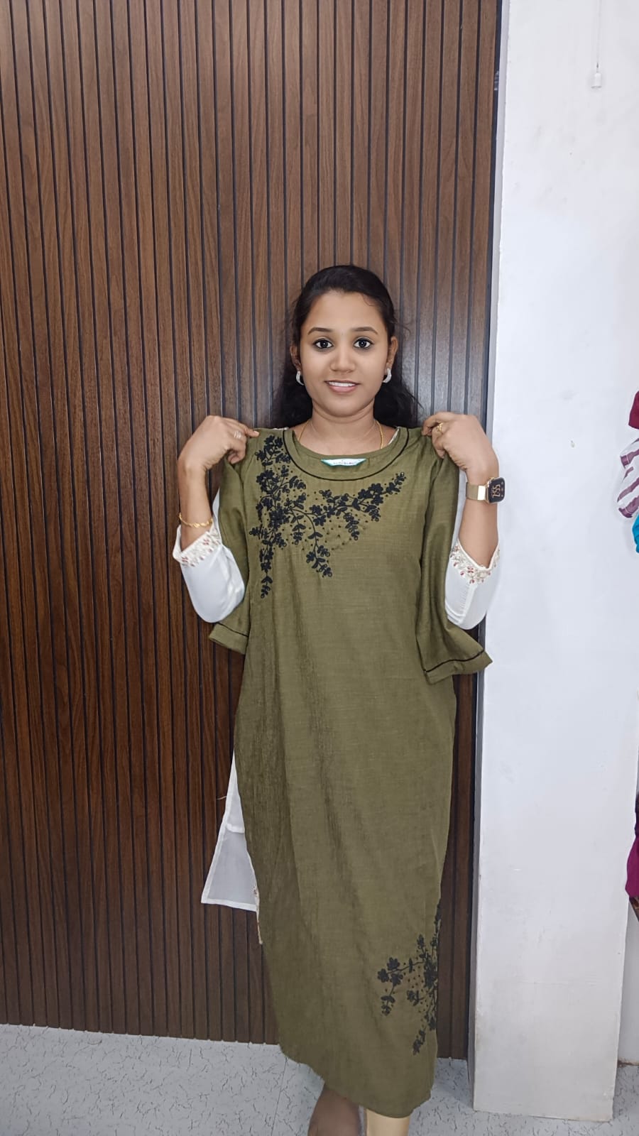 Taffeta kurti