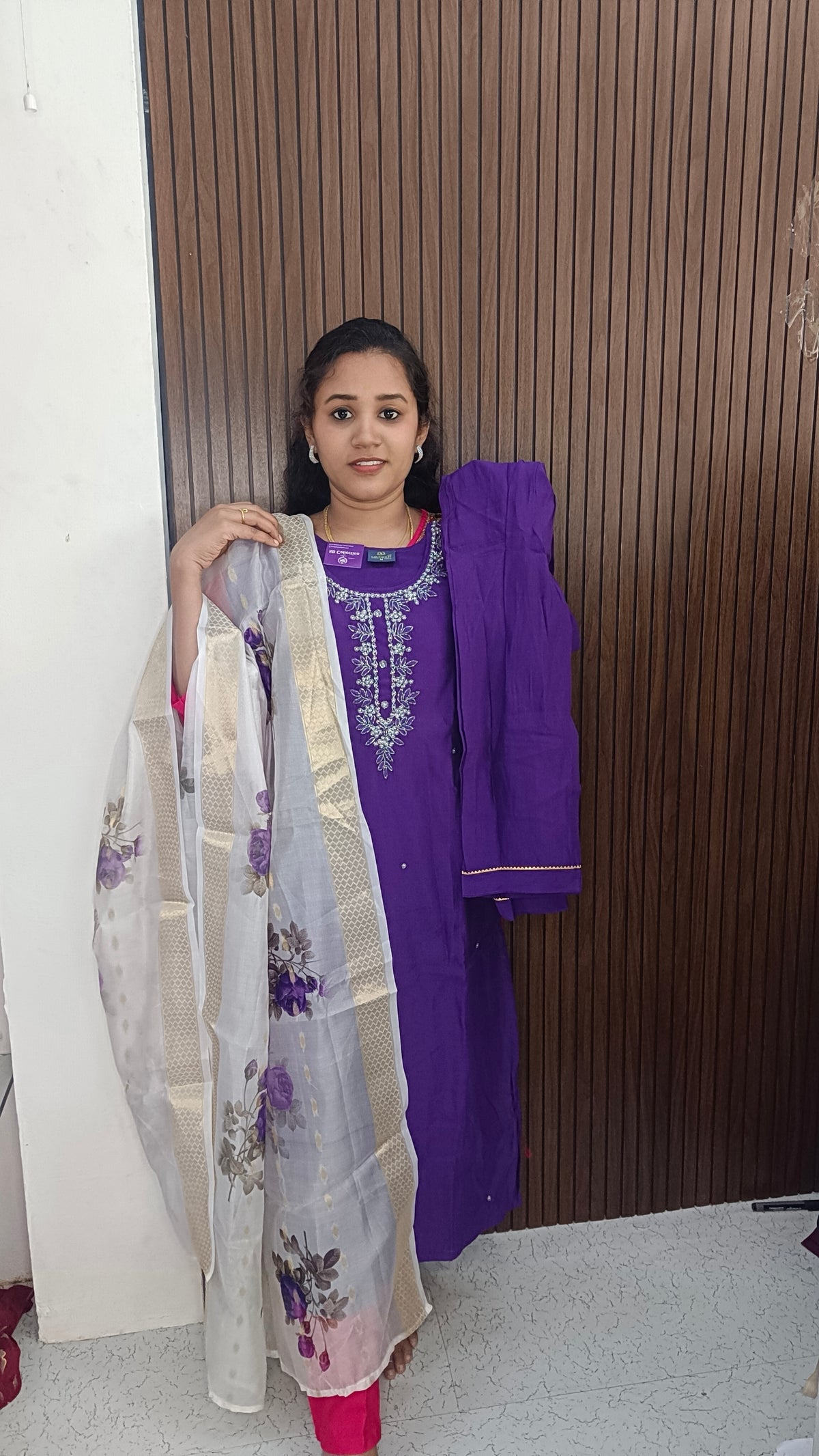Kurti with pant and dupatta
