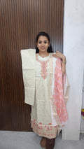 Kurti with pant and dupatta