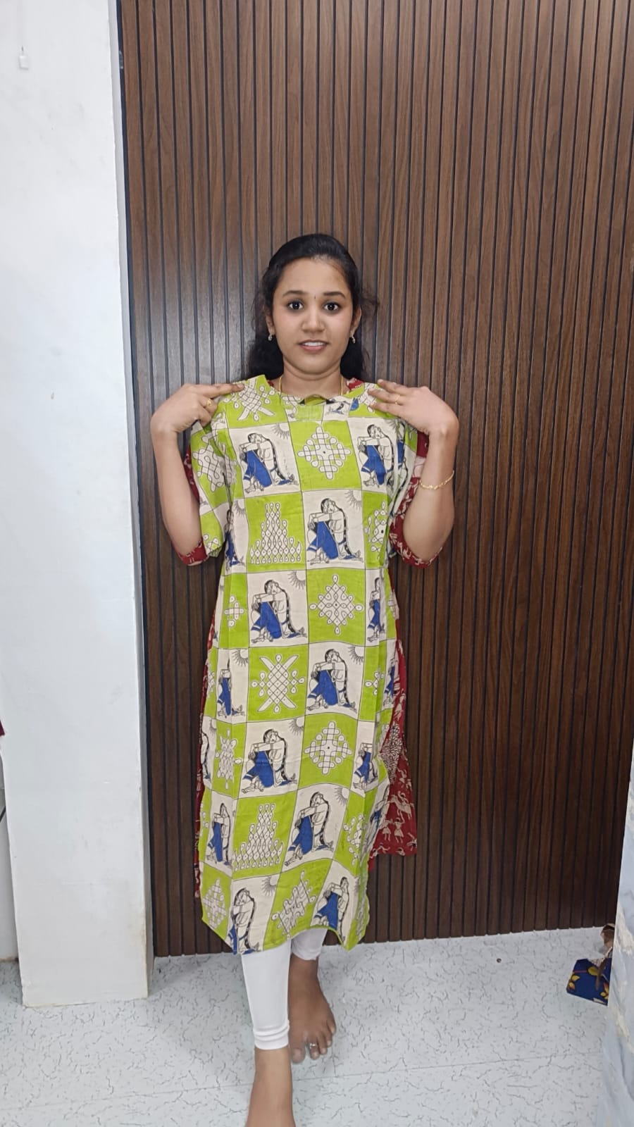 Pure Cotton Kalamkari  SB0983