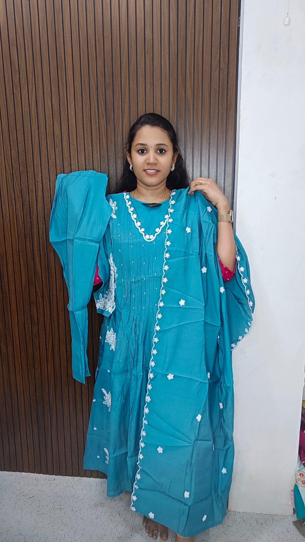 Kurti with pant and dupatta