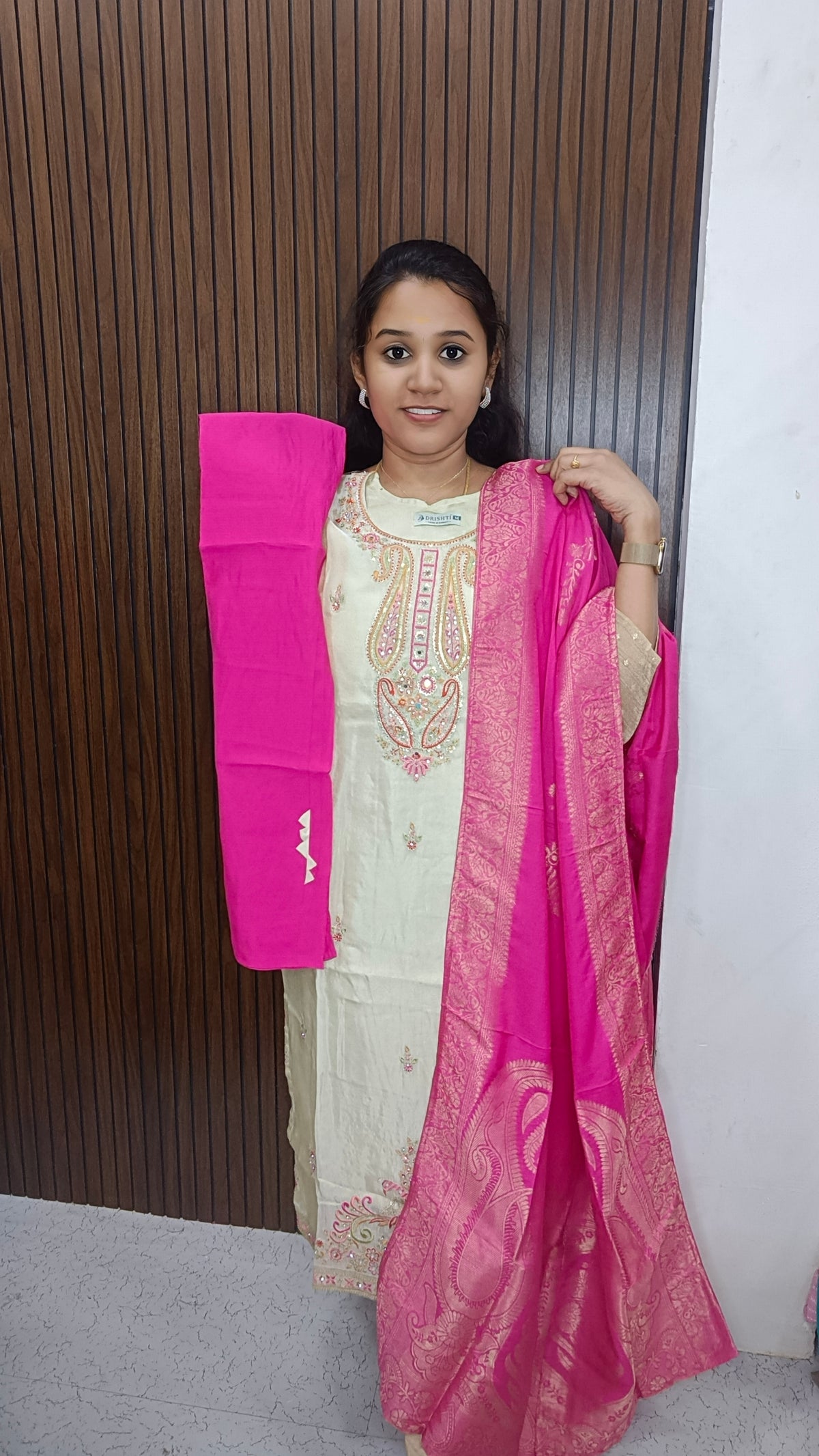 Kurti with pant and dupatta