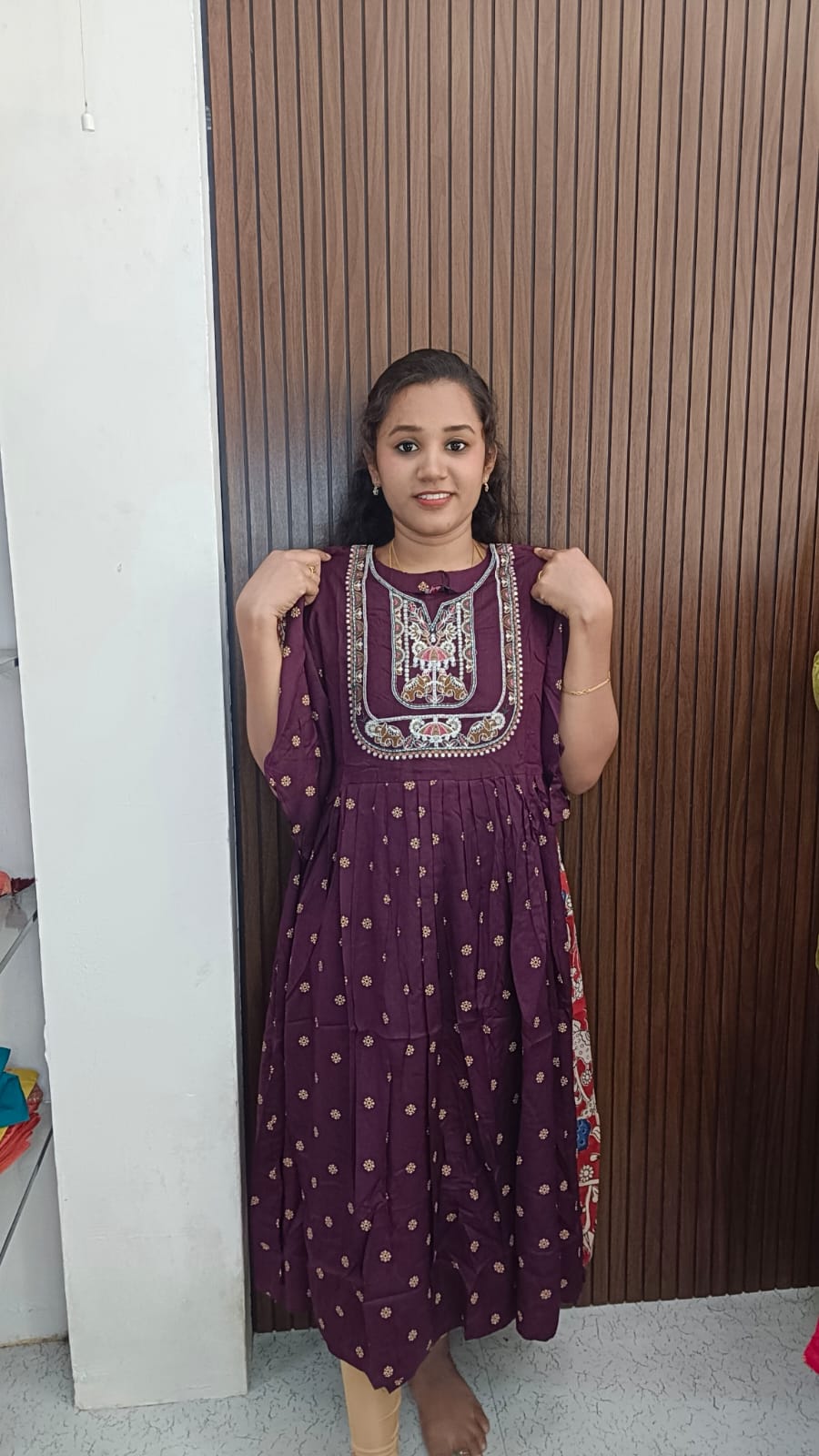Cotton Kalamkari Maxi