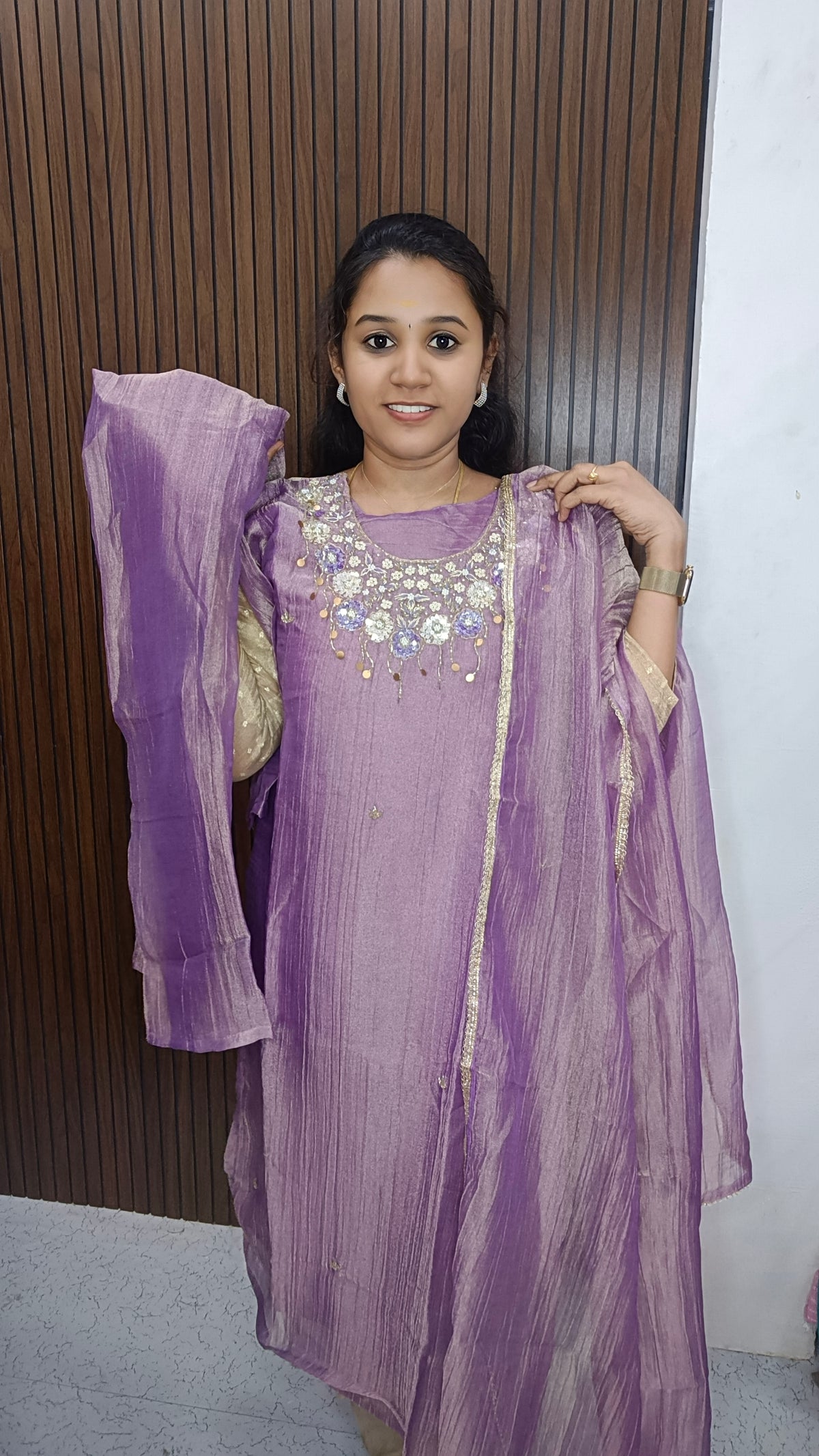 Kurti with pant and dupatta
