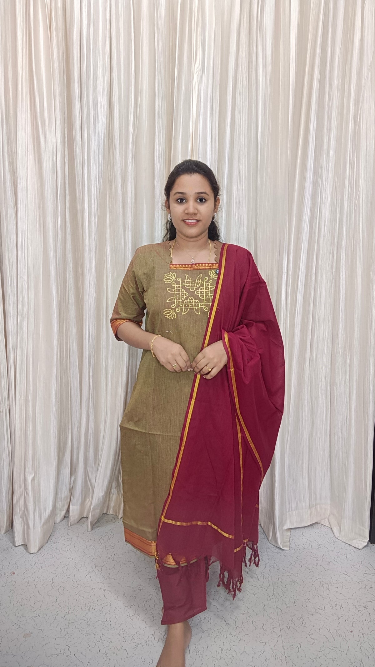 Premium Mangalgiri Cotton 3 piece set collections