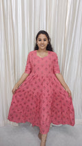 Customized 3 Tire Rayon Maxi