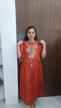 Cotton Kalamkari Maxi