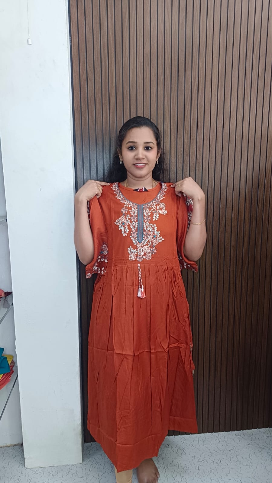 Cotton Kalamkari Maxi