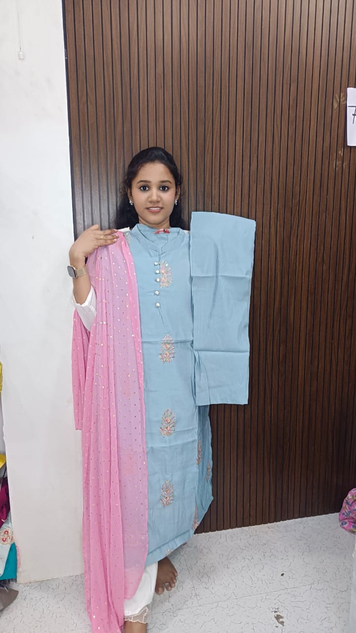 ABC Kurti with pant and dupatta