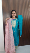 Premium Kurti with pant and dupatta sets