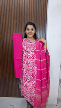 Kurti pant with duppata sets