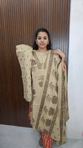 Cotton side open Kurtis sets