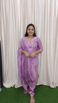 Kurti with pant and dupatta