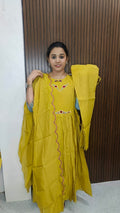 Kurti with pant and dupatta